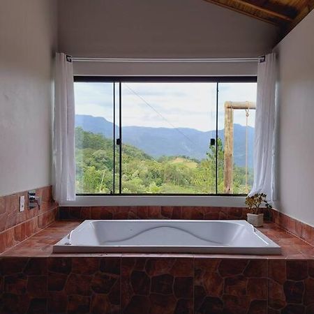 Cabana Recanto Do Arruda Para Casal Em Aguas Mornas Exterior photo