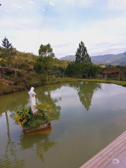 Cabana Recanto Do Arruda Para Casal Em Aguas Mornas Exterior photo
