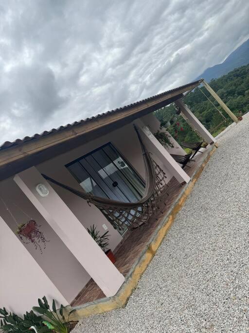 Cabana Recanto Do Arruda Para Casal Em Aguas Mornas Exterior photo
